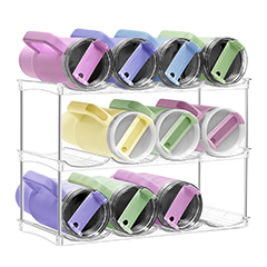 SPACLEAR Plant racks, Wood Plant Stand for Succulent Plant Shelves for Women Desktop Small Tiered Window Shelf for Flower Herb Plant Holder Display Rack for Indoor Office Living Room